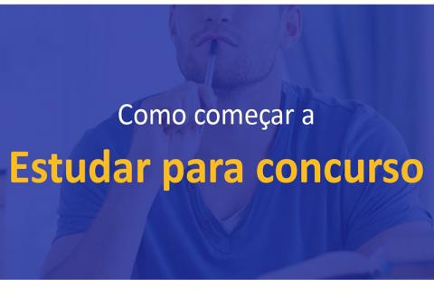 Como começar a estudar para concursos