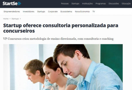 Startup oferece consultoria personalizada para concurseiros