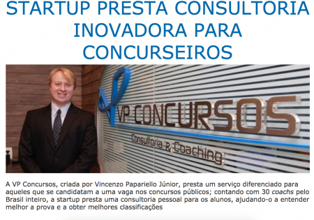 STARTUP PRESTA CONSULTORIA INOVADORA PARA CONCURSEIROS